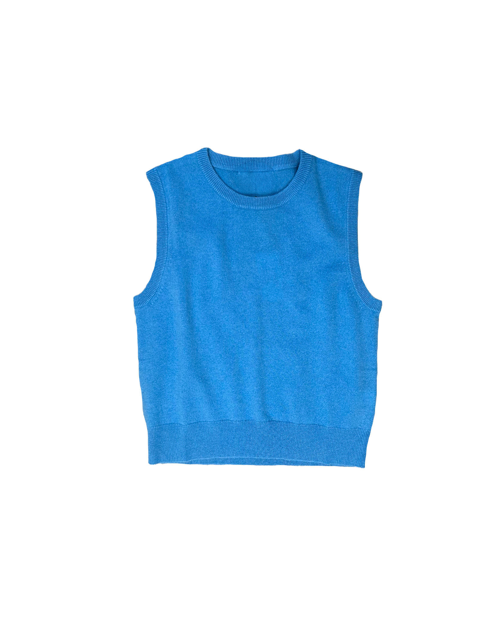 LA LIGNE | SLEEVELESS CASHMERE CREWNECK LIAM VEST