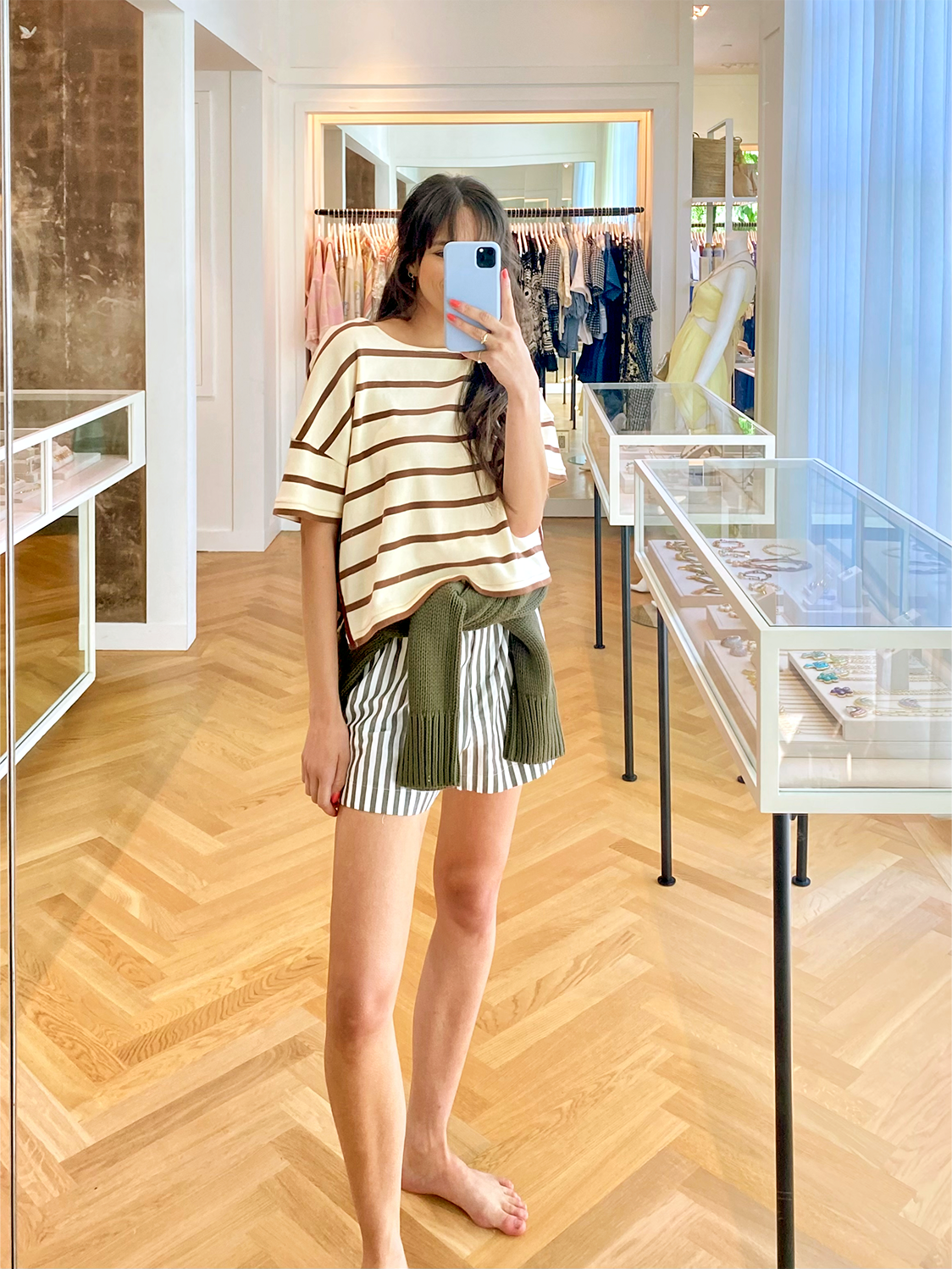 LA LIGNE | STRIPED BRETON TEE