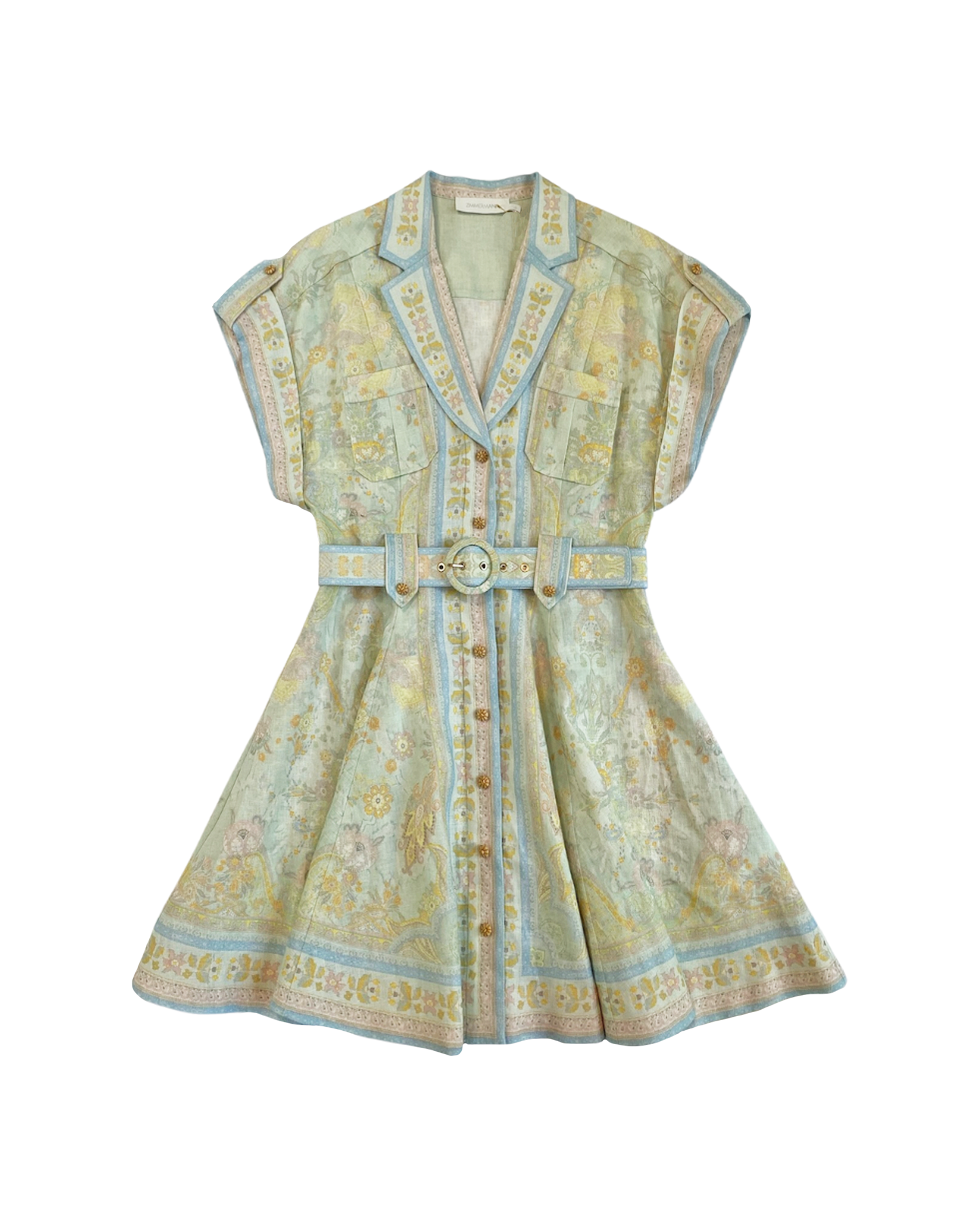 ZIMMERMANN | ACACIA MINI SHIRTDRESS