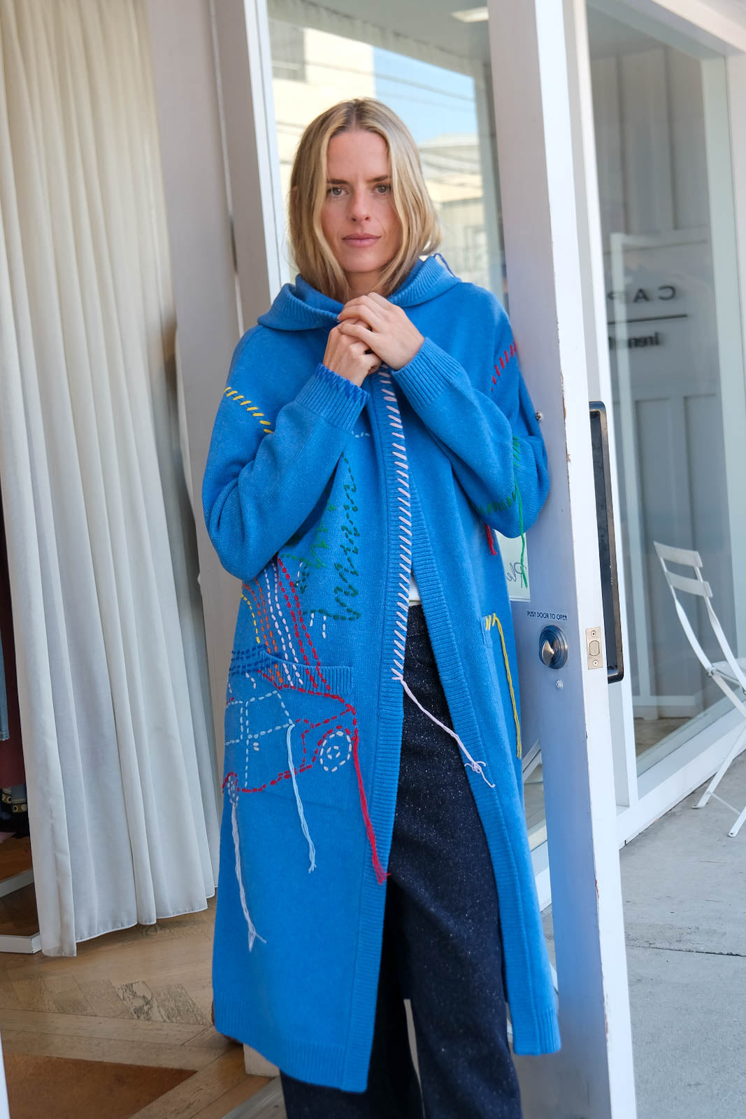 MIRA MIKATI | CO BLEND BRAX CARDIGAN | WOMEN'S LUXURY DESIGNER CLOTHING, SHOES, HANDBAGS & JEWELRY | POOLESHOP CHARLOTTE, NC