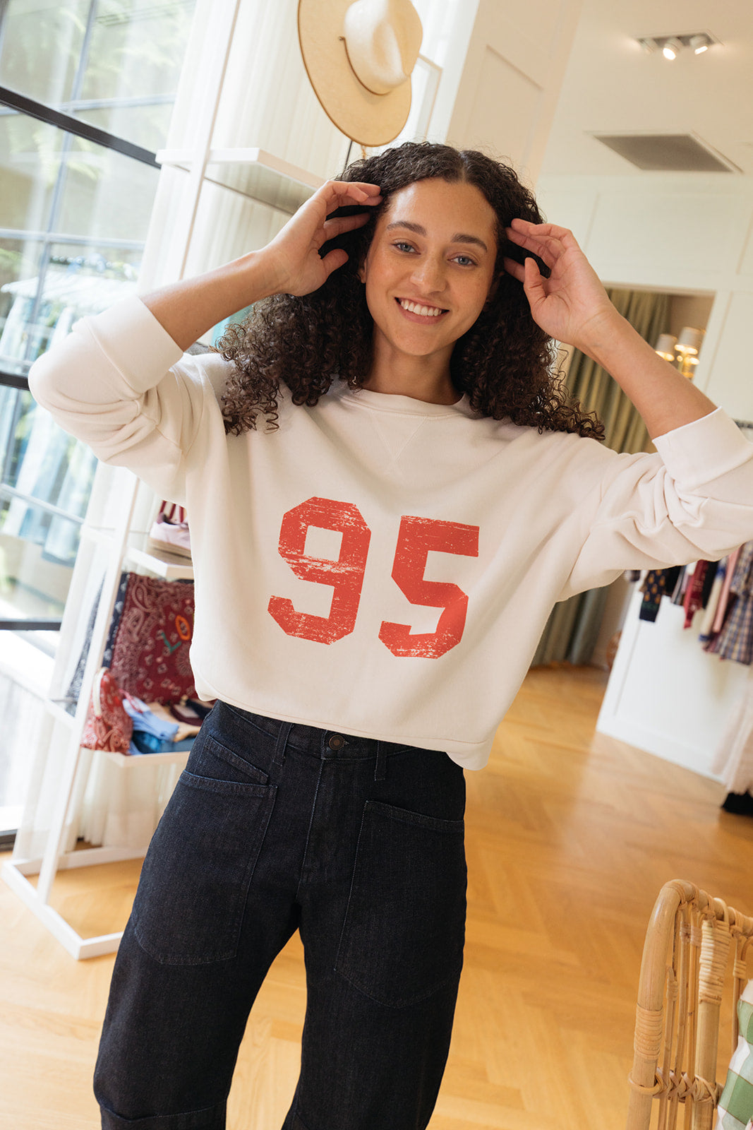 NILI LOTAN | 95 GLADYS SWEATSHIRT