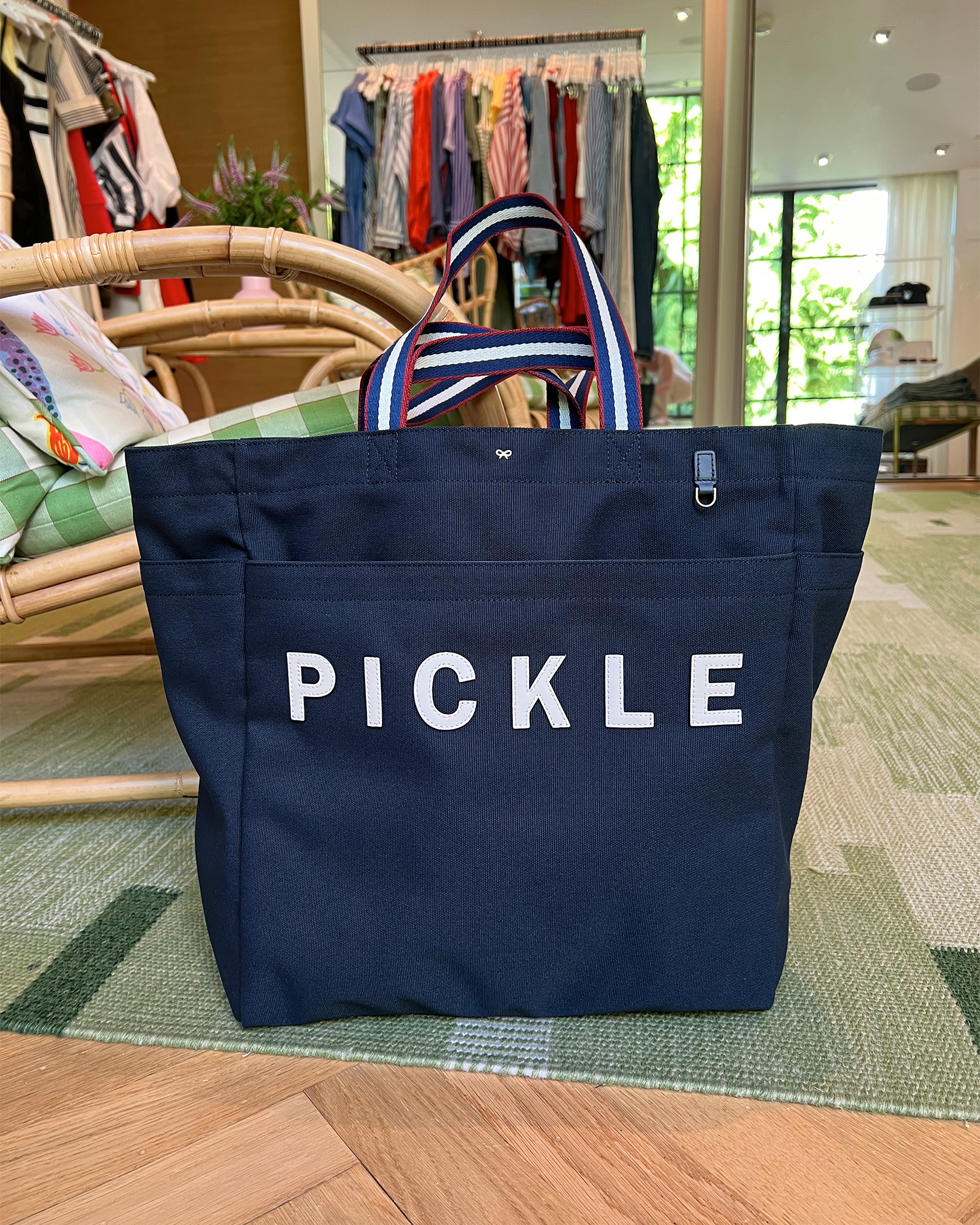 ANYA HINDMARCH | HOUSEHOLD TOTE PICKLE BALL