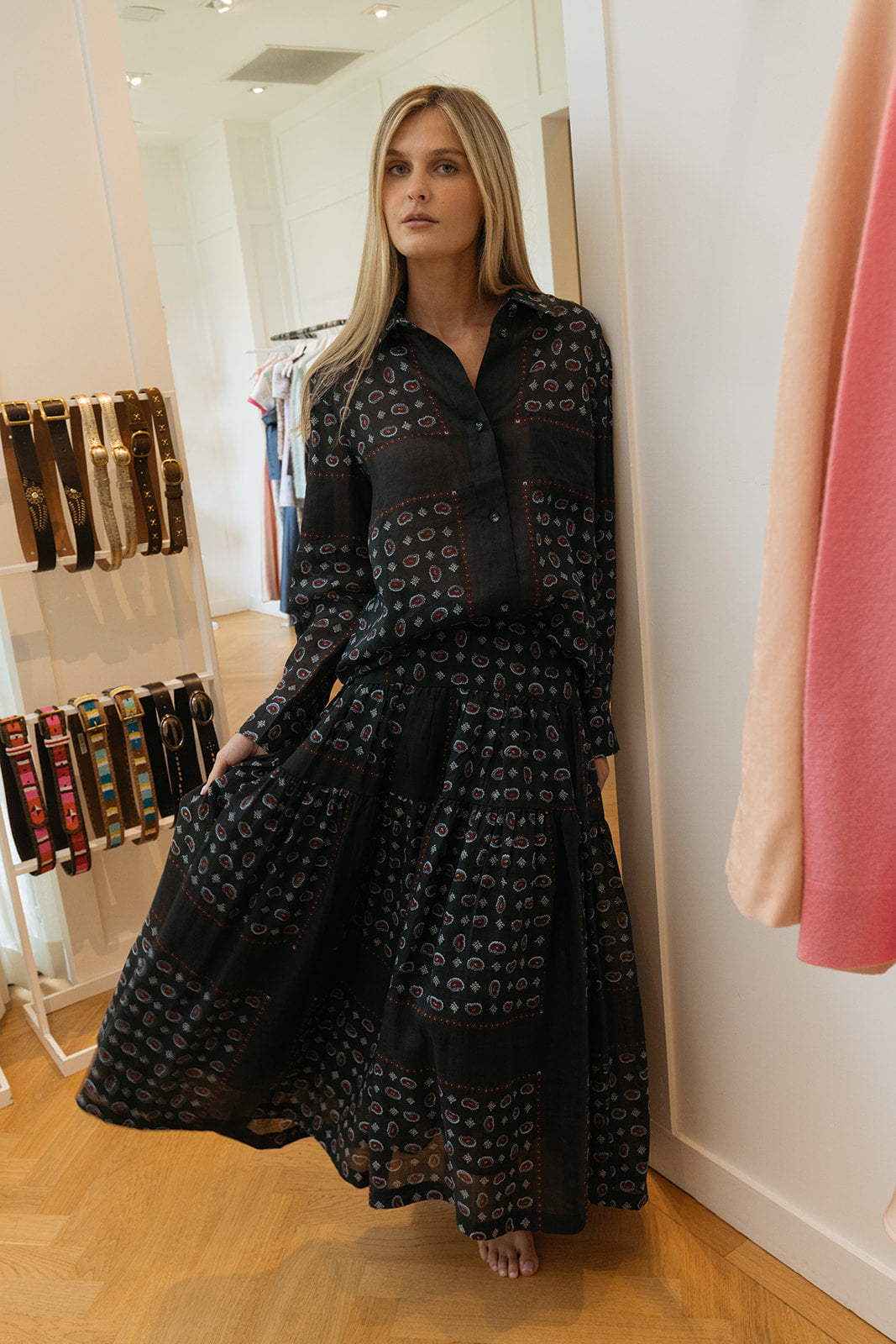 RACHEL | PRINTED LILO TOP | WOMEN'S LUXURY DESIGNER CLOTHING, SHOES, HANDBAGS & JEWELRY | POOLESHOP CHARLOTTE, NC