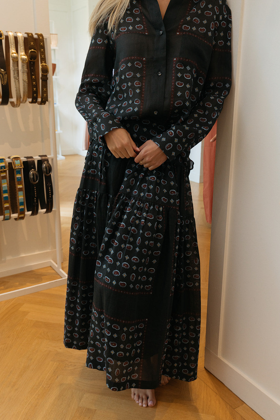 RACHEL COMEY | PRINTED SWIFT SKIRT | WOMEN'S LUXURY DESIGNER CLOTHING, SHOES, HANDBAGS & JEWELRY | POOLESHOP CHARLOTTE, NC