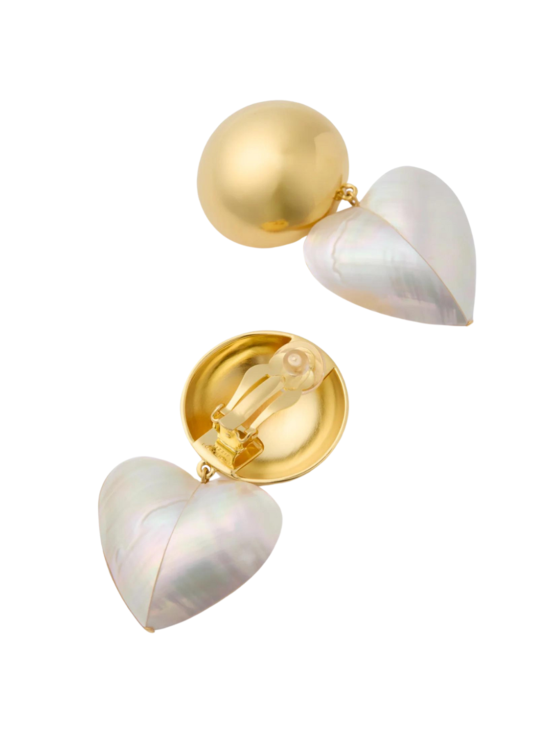 LIZZIE FORTUNATO | RODAN HEART EARRINGS