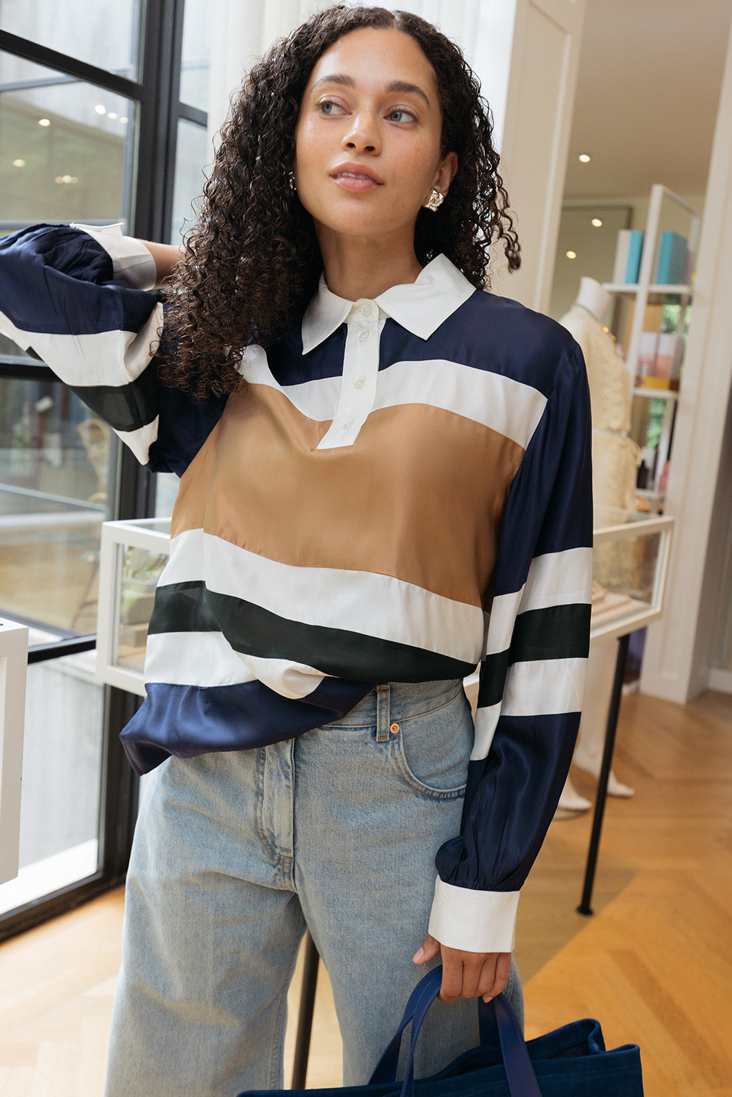 SEA NY | EMB JULIET POLO