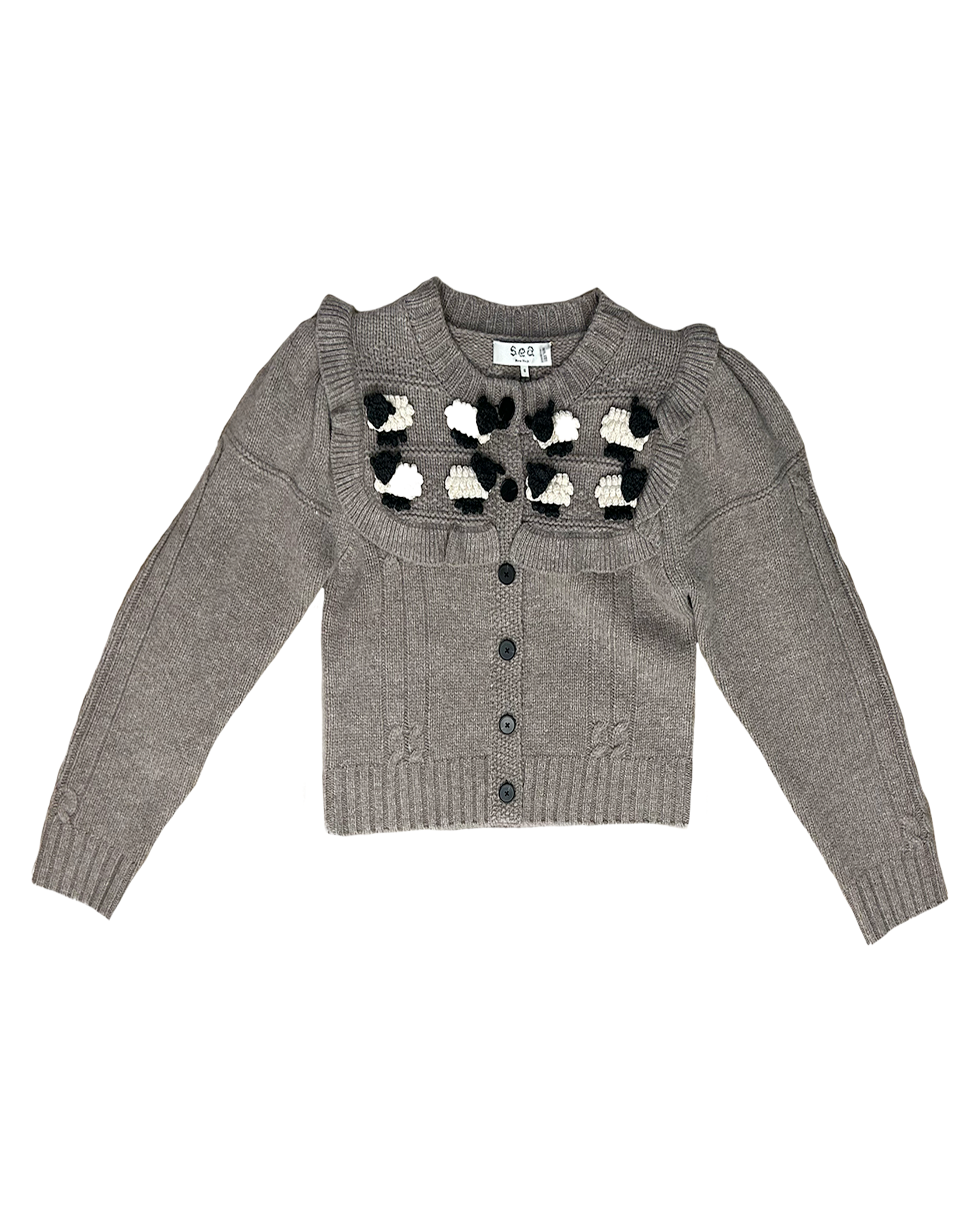 SEA NY | SHEEP CROCHET CARDIGAN