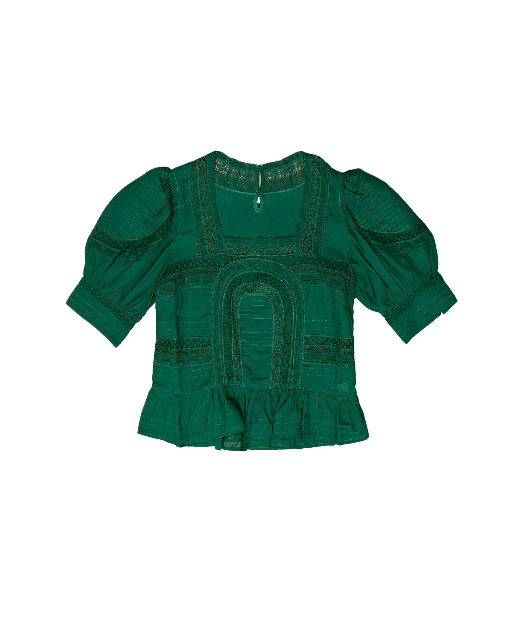 SEA NY | SHORT SLEEVE FRANCA LACE TOP