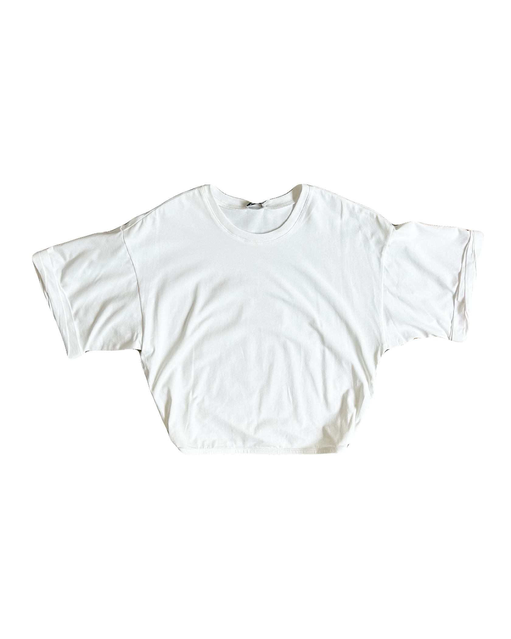 SIMKHAI | SHORT SLEEVE SUTTON POPLIN COMBO TOP