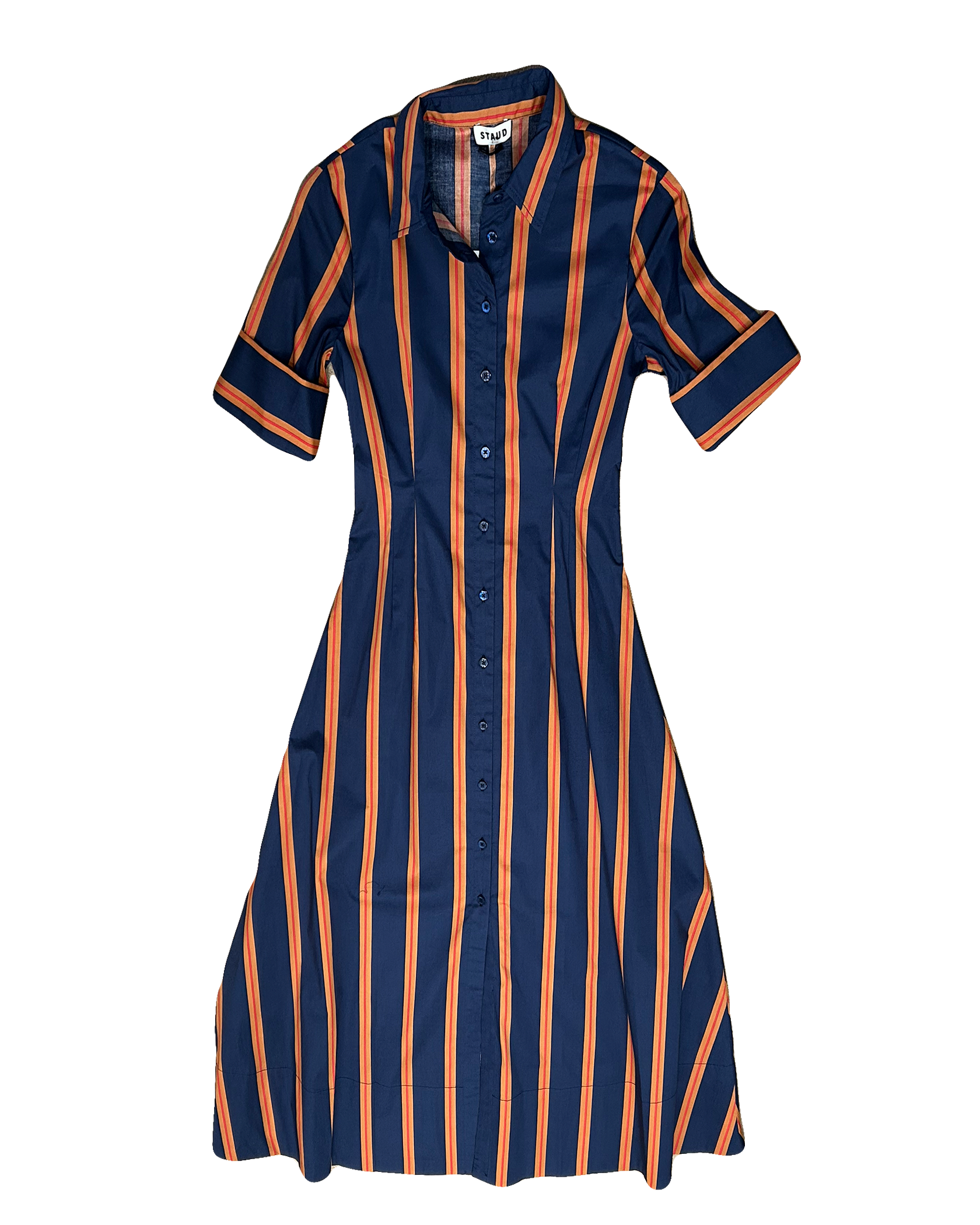 STAUD | SHORT SLEEVE JOAN DRESS