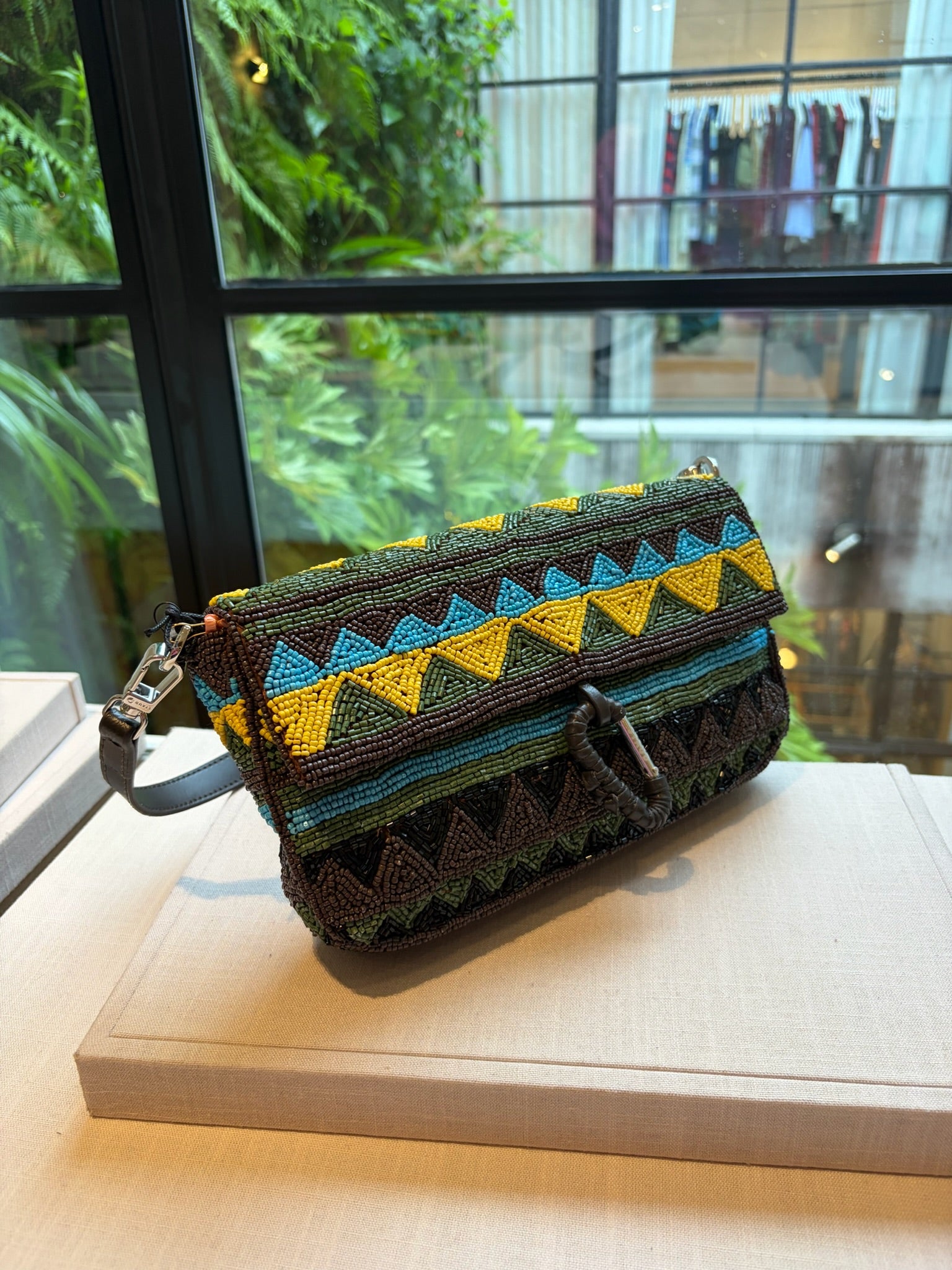 STAUD | TIMMY BEADED CONVERTIBLE SHOULDER BAG | WOMEN'S LUXURY DESIGNER CLOTHING, JEWELRY & ACCESSORIES | POOLE SHOP CHARLOTTE, NC