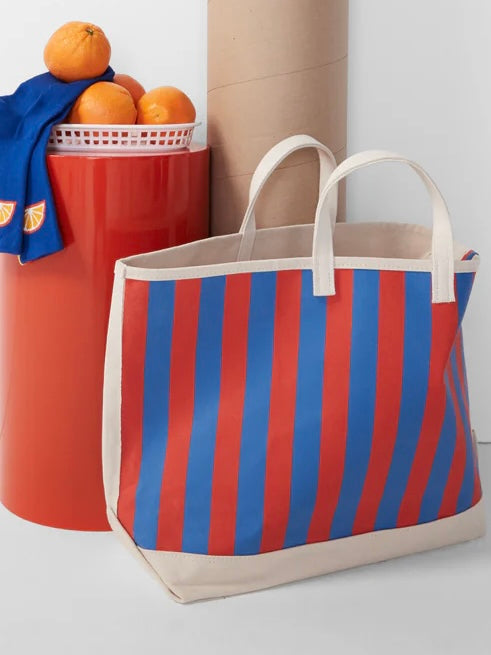 KULE | ALL OVER STRIPED TOTE