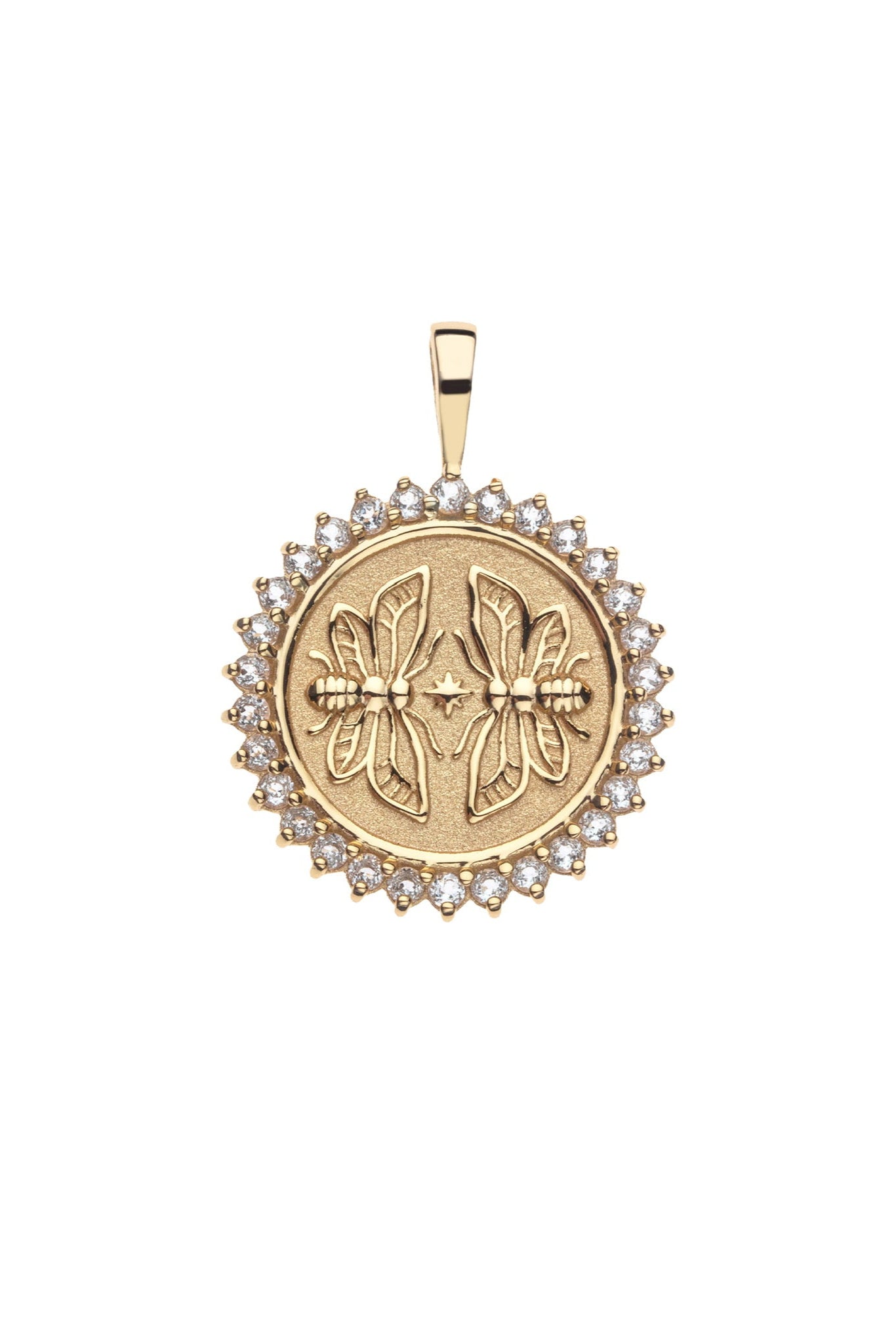 JANE WIN | SISTERS FOREVER PETITE EMBELLISHED COIN