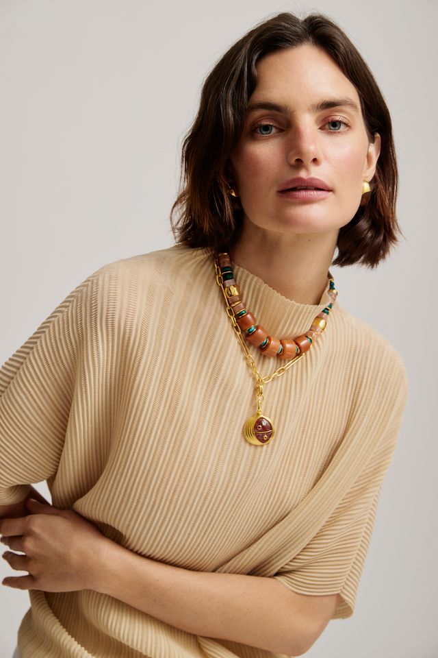 LIZZIE FORTUNATO | TORO EARRINGS