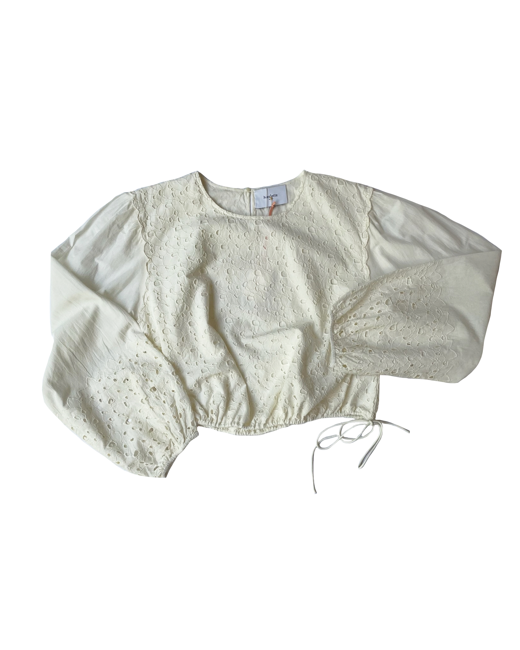 MERLETTE | EYELET LINDEN TOP