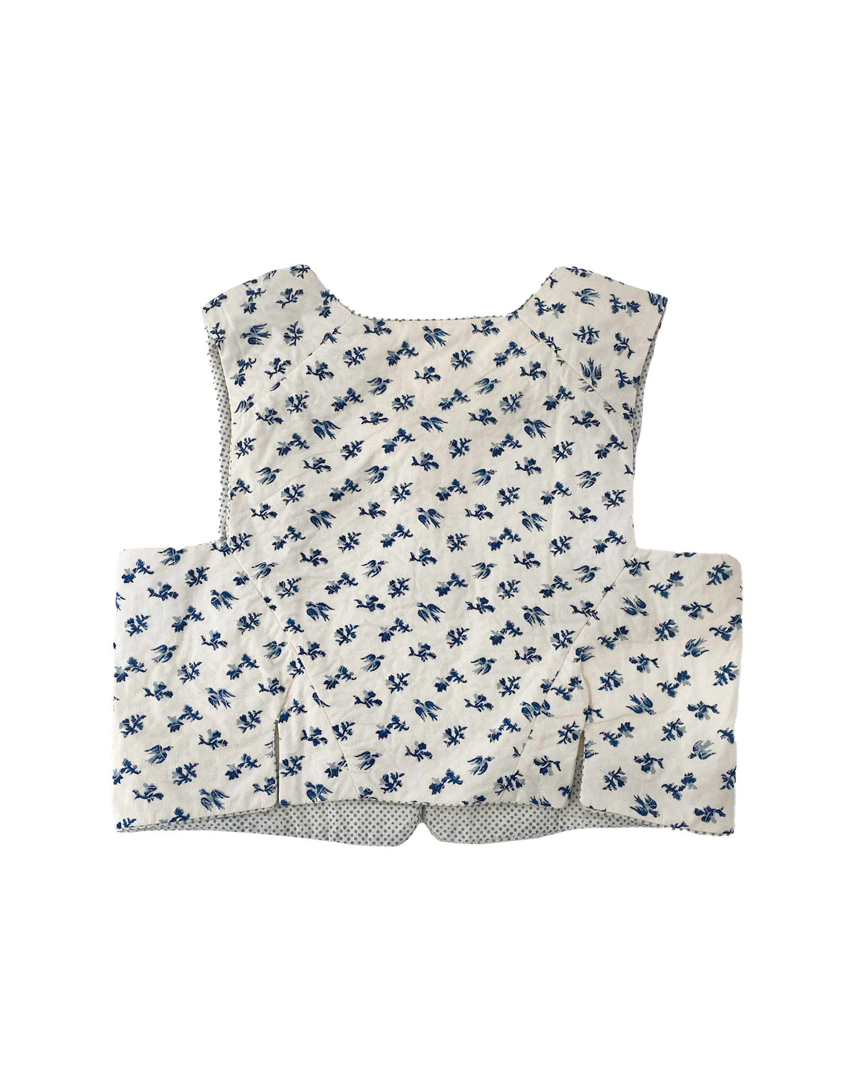 THIERRY COLSON | PRINTED ALOIS QUILTED VEST