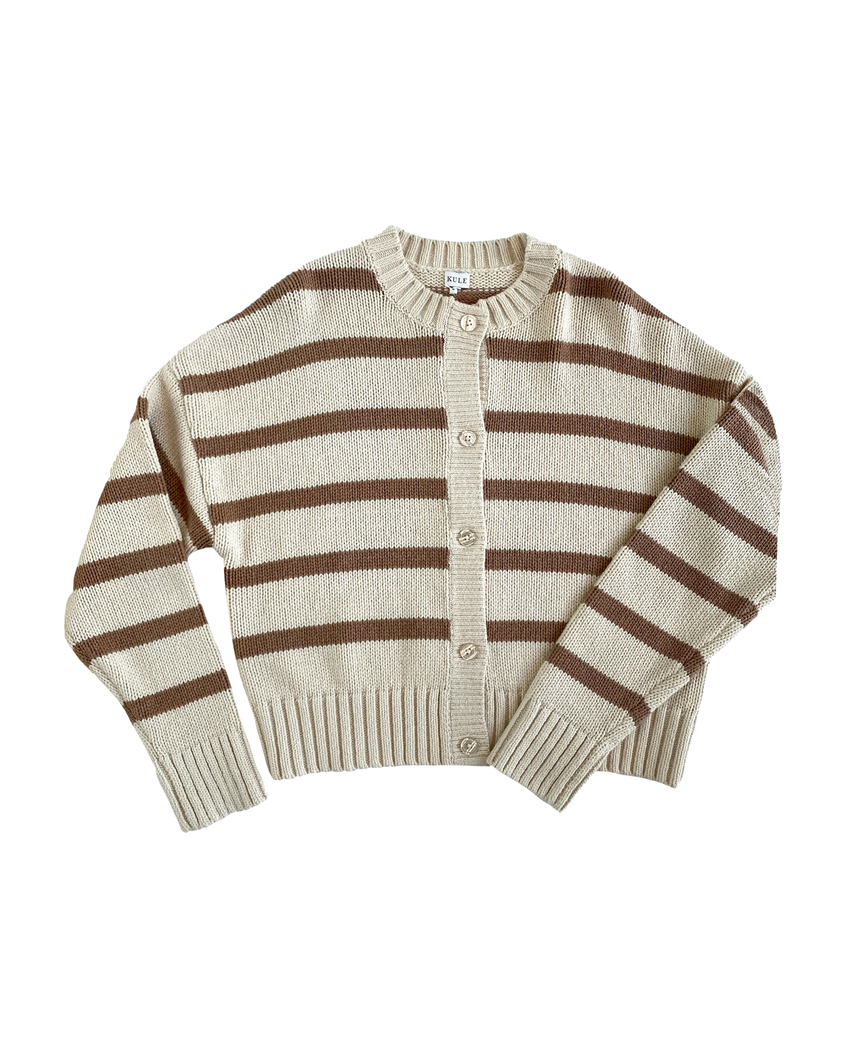 KULE | STRIPED EDITH CARDIGAN