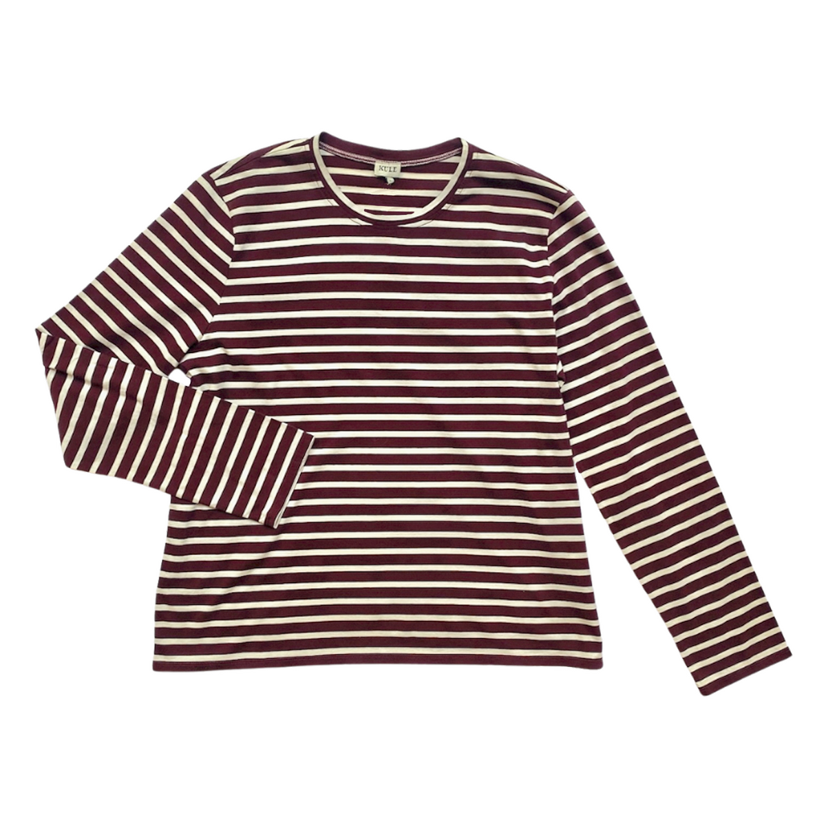 【KULE】The Modern Long ピンストライプ Tシャツ TOP_b2534902-0471-46bf-ad30-