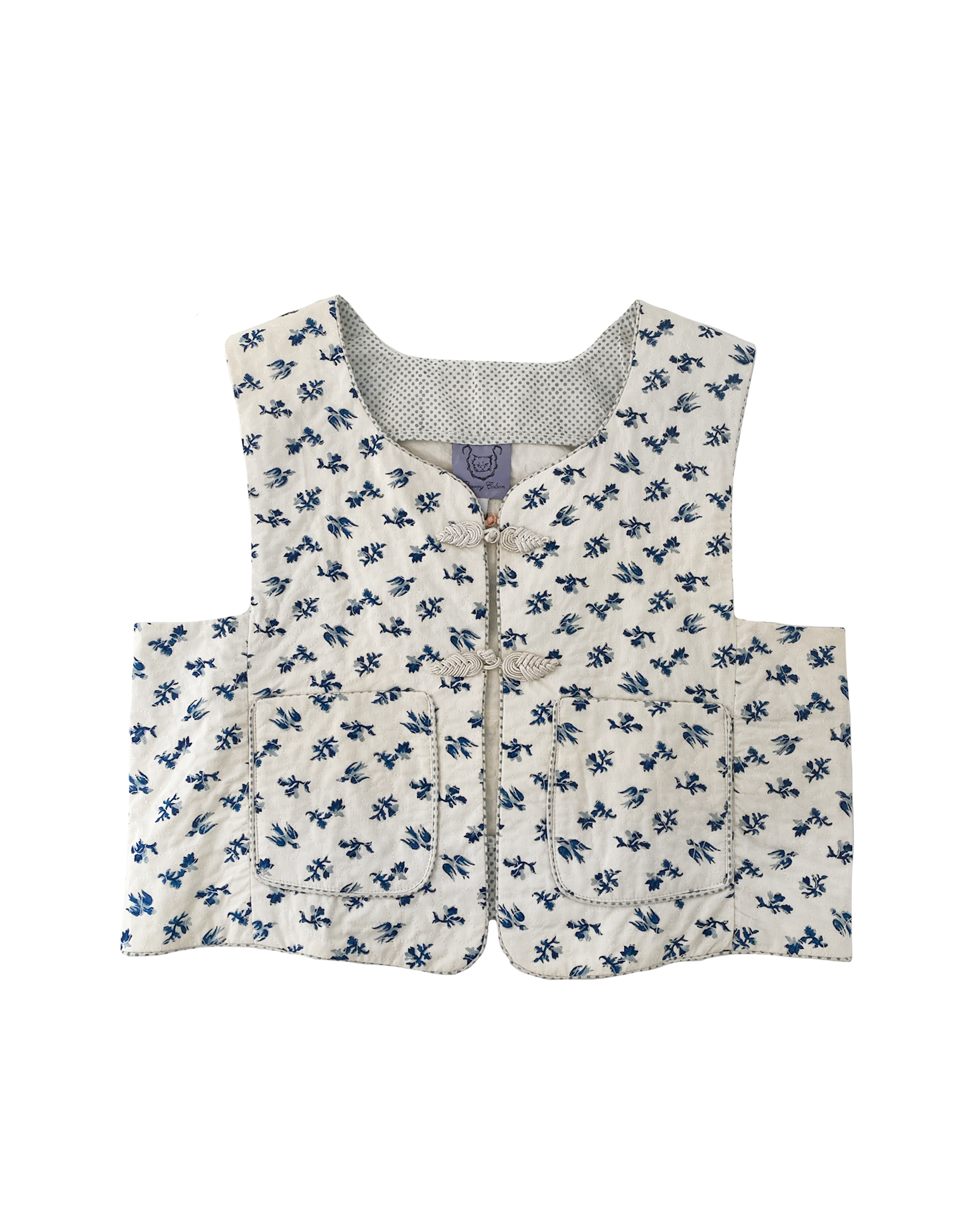 THIERRY COLSON | PRINTED ALOIS QUILTED VEST