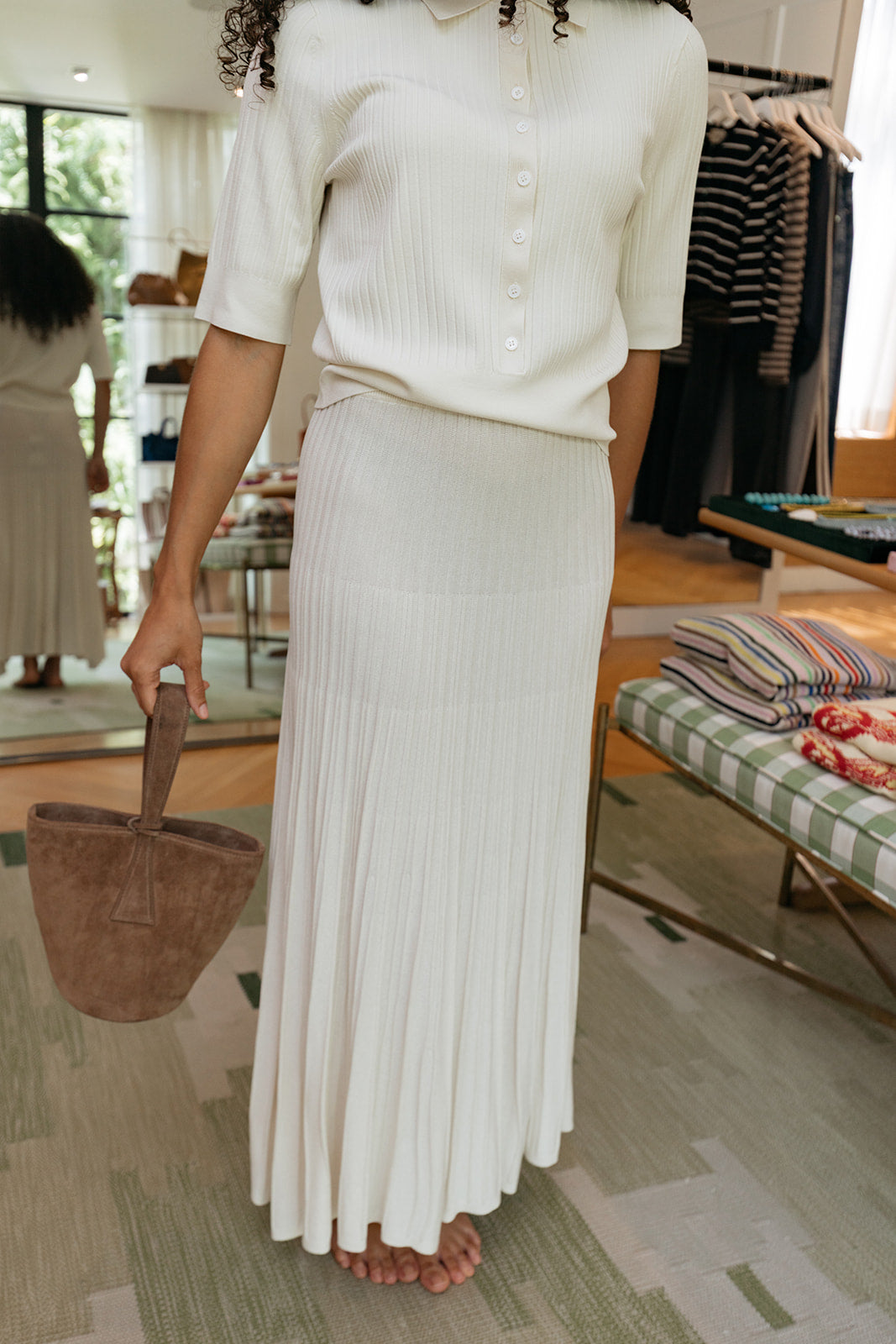 TWP | MIDI SKIRT