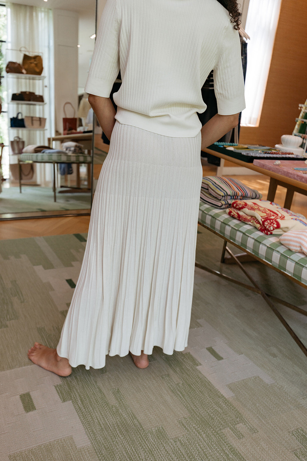 TWP | MIDI SKIRT