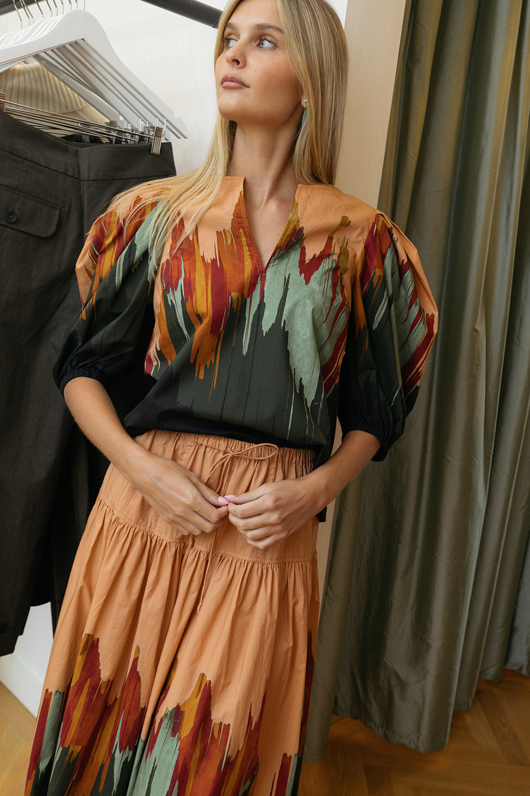 ULLA JOHNSON | FLORIELLE CO TOP | WOMEN'S LUXURY DESIGNER CLOTHING, SHOES, HANDBAGS & JEWELRY | POOLESHOP CHARLOTTE, NC
