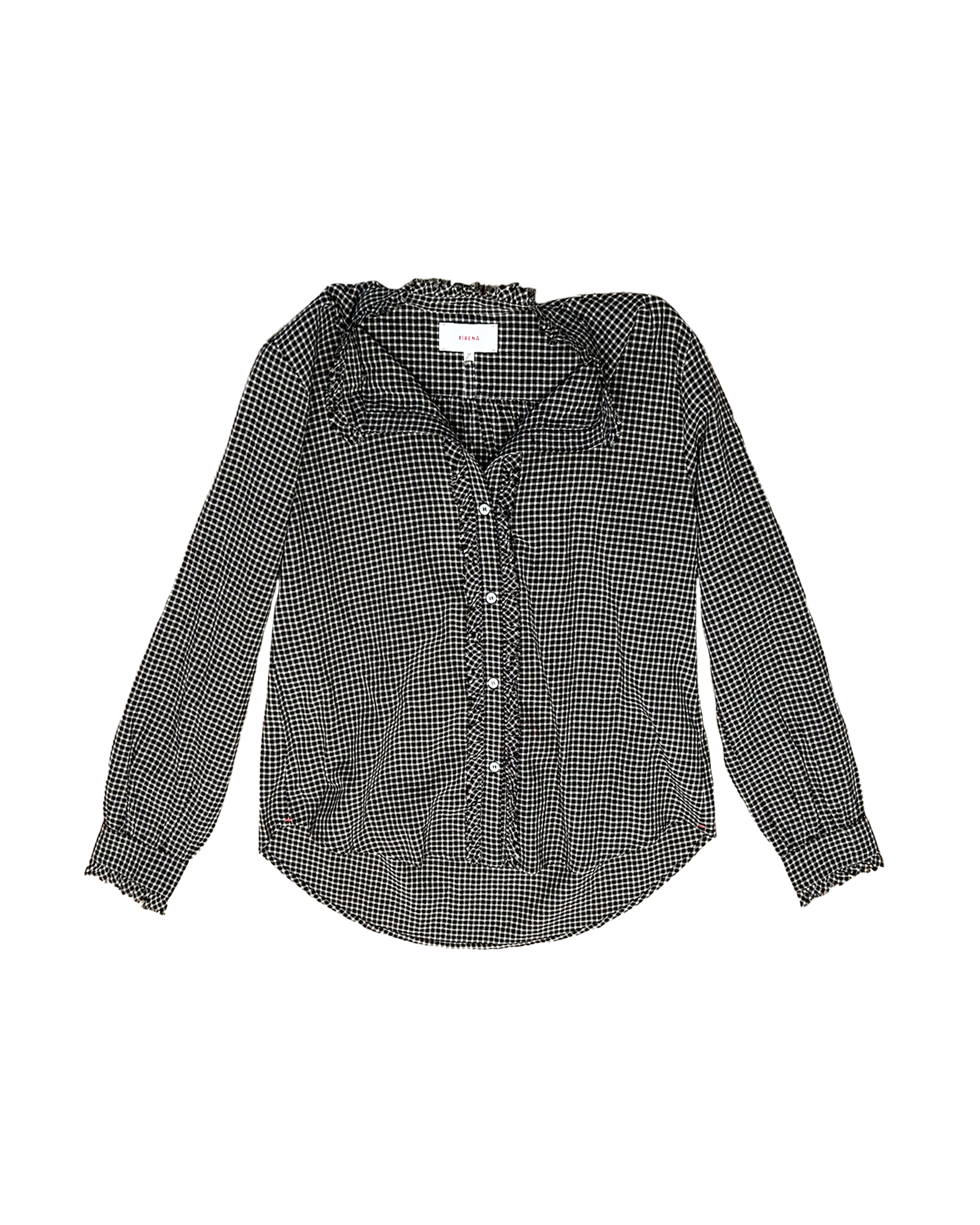 XIRENA | LONG SLEEVE AMELIE RUFFLED SHIRT