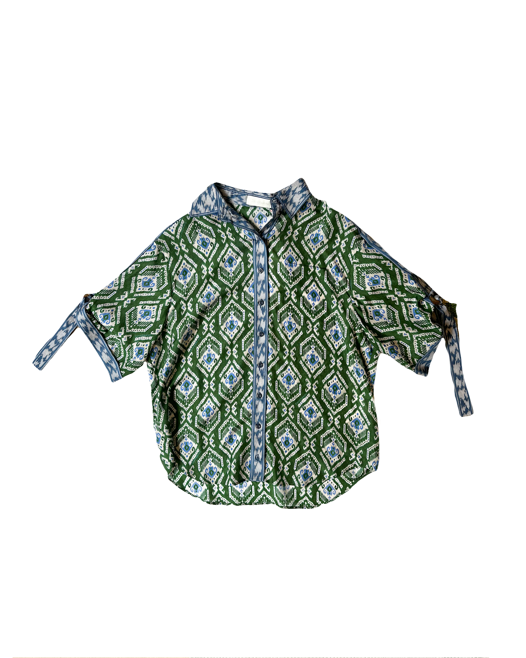 ZIMMERMANN | PRINTED WYLIE RELAXED SHIRT