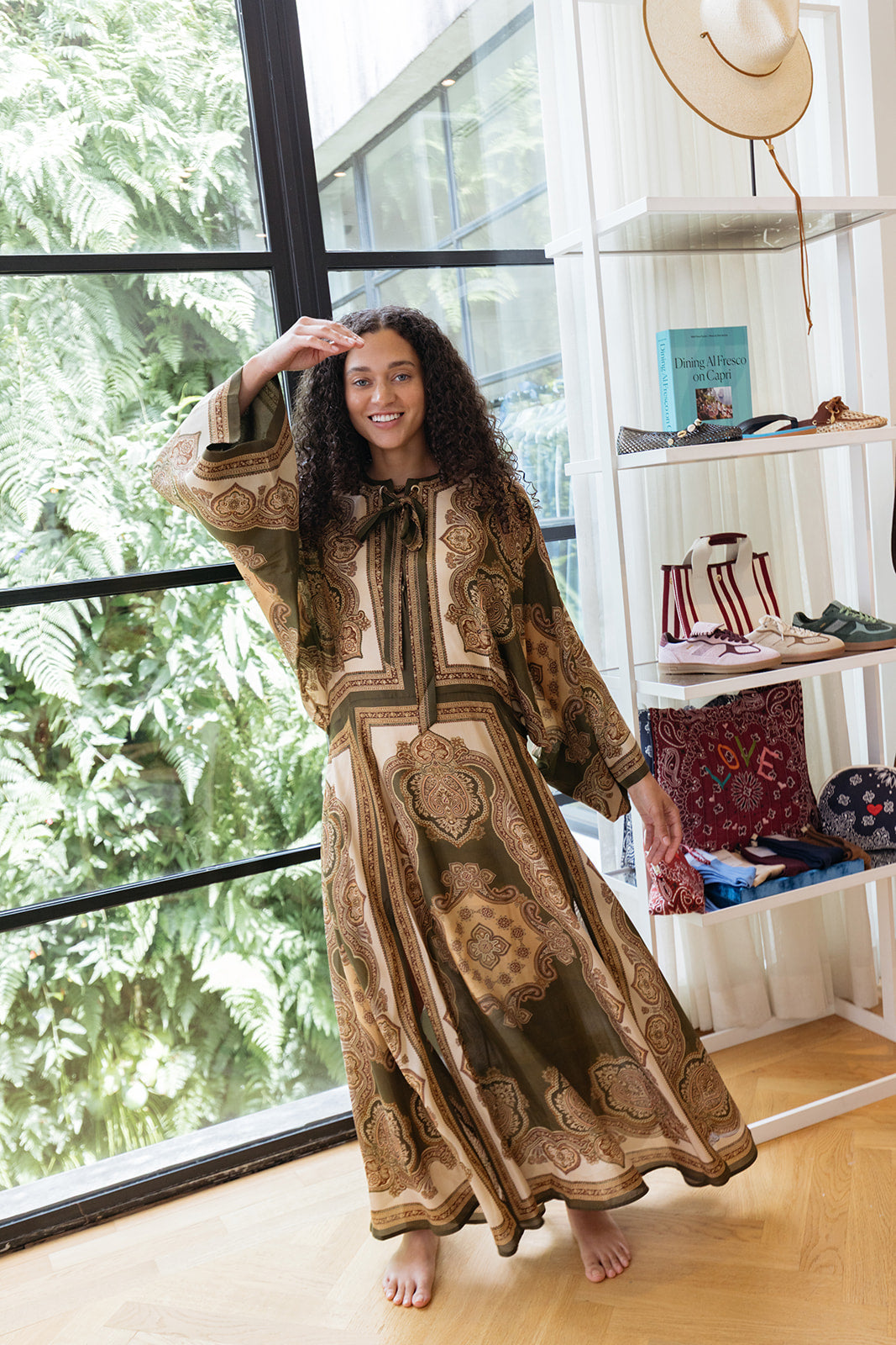 ZIMMERMANN | MAHON TUNIC MIDI DRESS