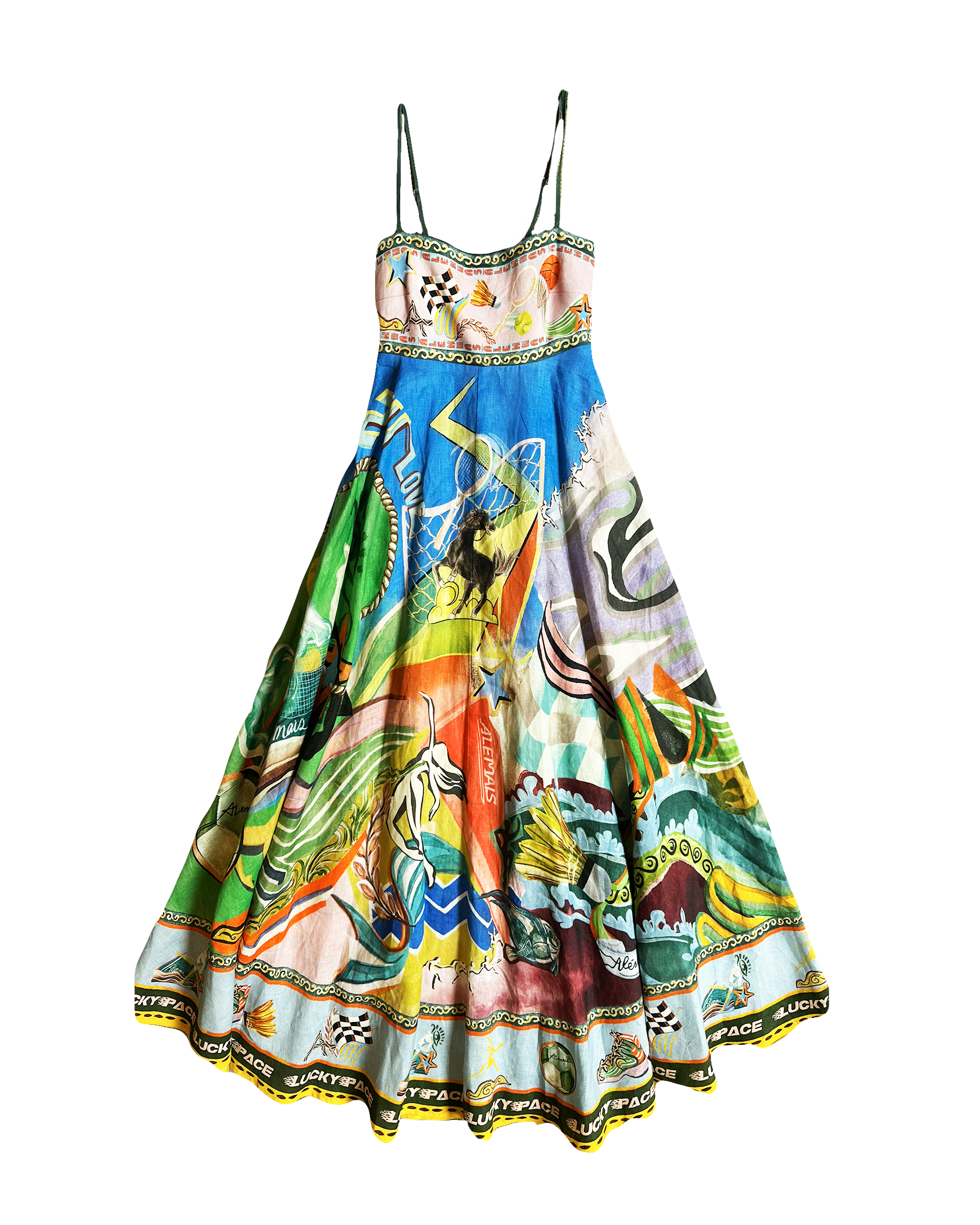 ALEMAIS LUCKY PACE SUNDRESS