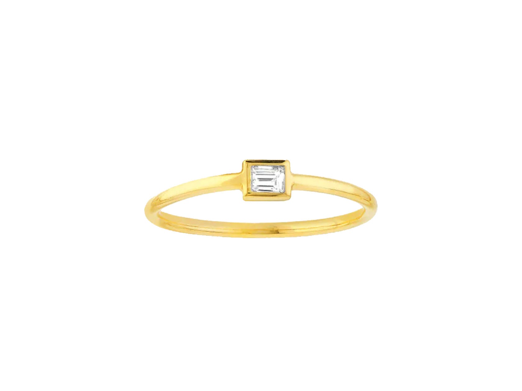 HENRI NOEL | BAGUETTE BEZEL RING