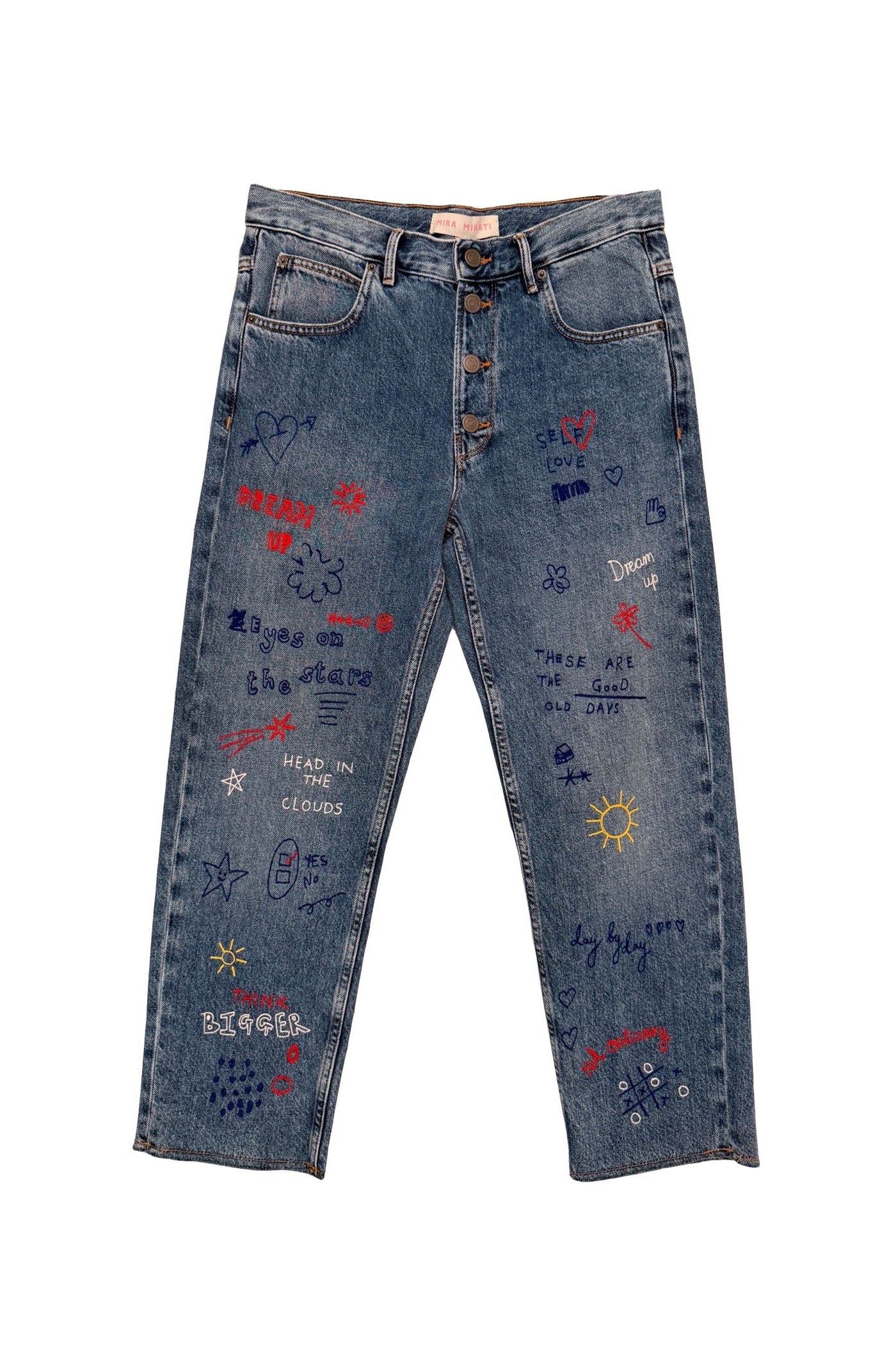 MIRA MIKATI | SCRIBBLE JEAN