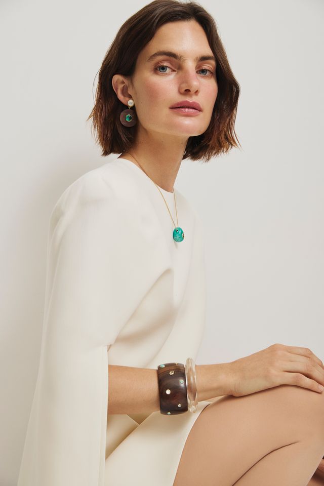 LIZZIE FORTUNATO | TAJ DISC EARRINGS