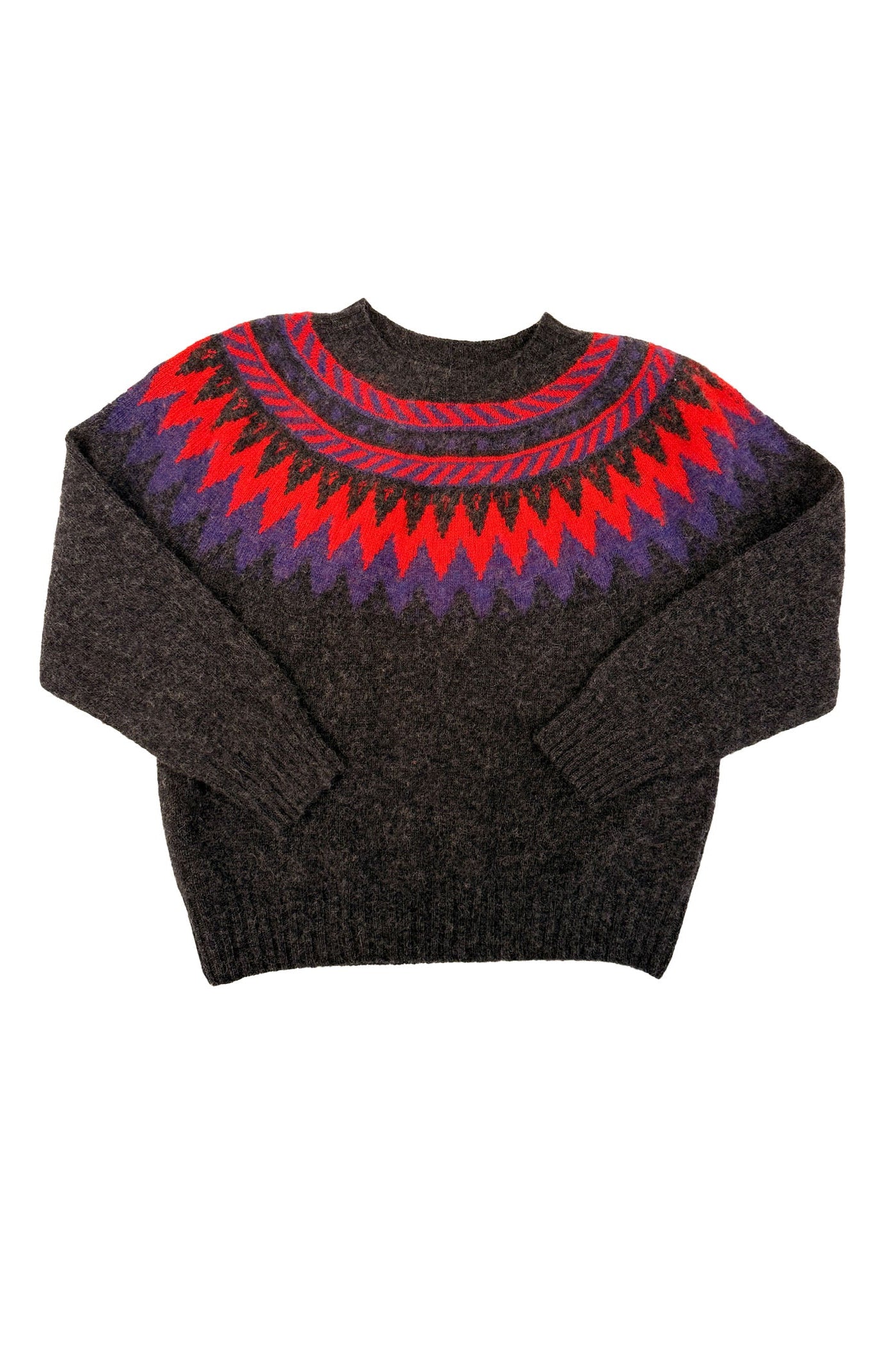 HOWLIN | FAIRISLE BROKEN FLOWERS KNIT